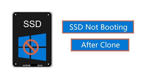 cloned ssd does not boot|make disk bootable after clone.